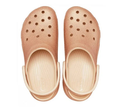 Crocs Classic Platform Glitter Clg W 207241-SHIT