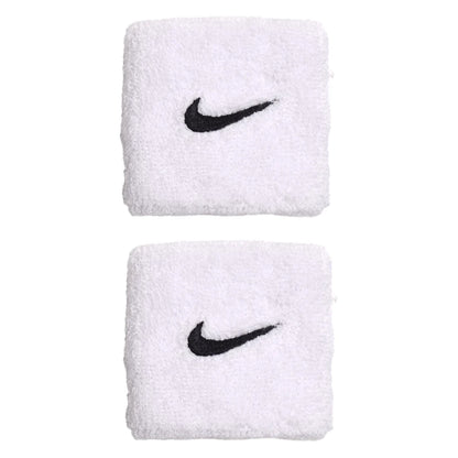 NIKE SWOOSH WRISTBANDS WH/BK N1012405101OS