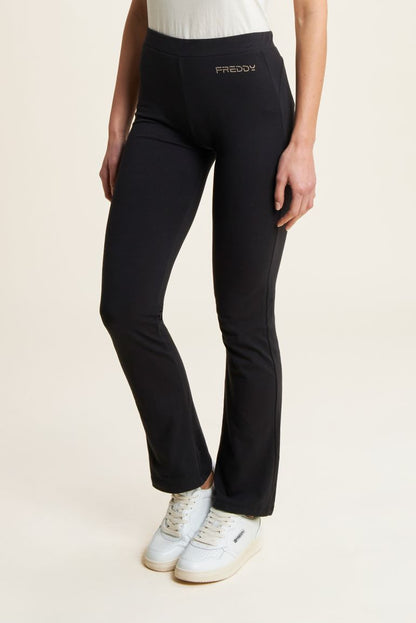 FREDDY PANTALONE LUNGO NERO S25WCRP9-N