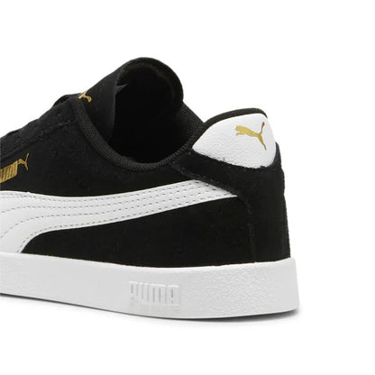 PUMA CLUB II JR PUMA BLACK-PUMA WHITE-PUMA GOLD 398886-01