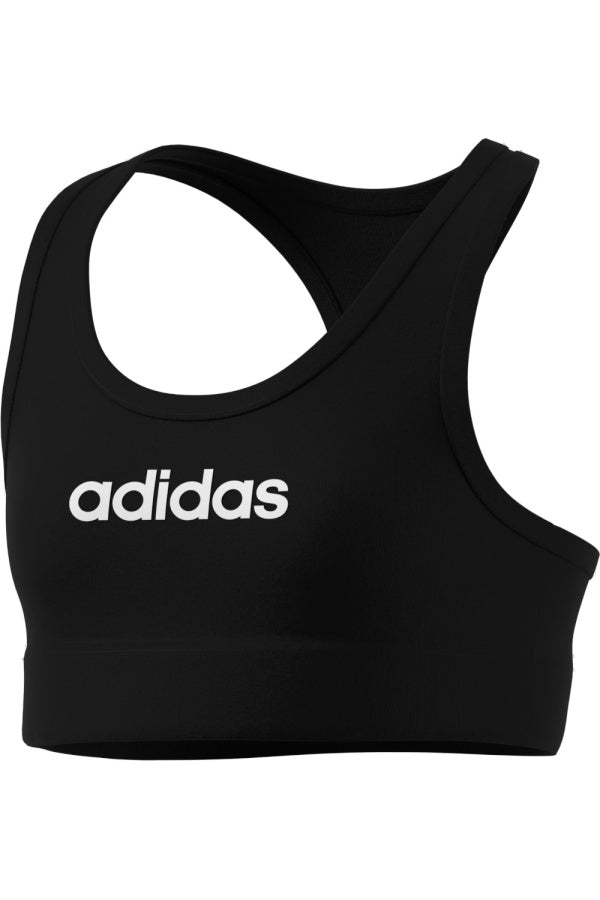 ADIDAS ADI JG LIN BRA TOP BLACK/WHITE JX3923