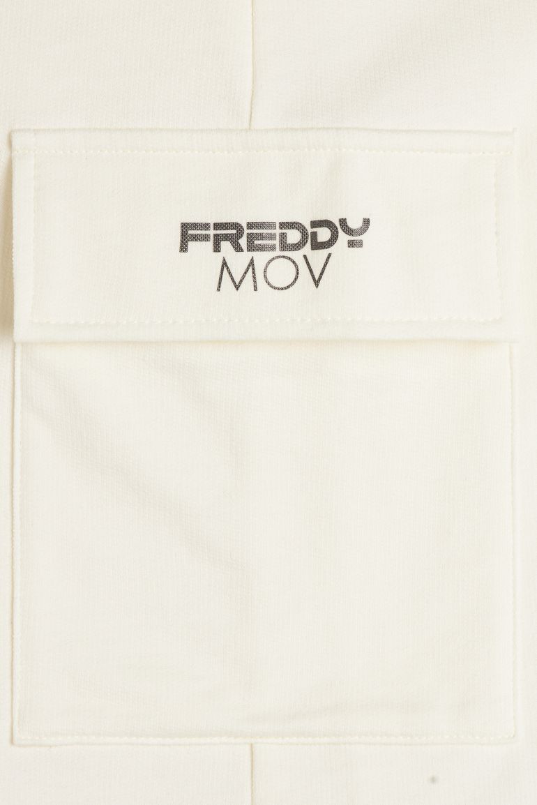 FREDDY PANTALONE BERMUDA CANNOLI CREAM S25WMVP2-W75