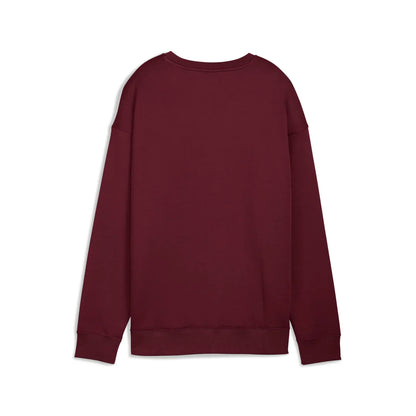 PUMA ESS SMALL NO. 1 LOGO RELAXED CREW FL RED 633268-96