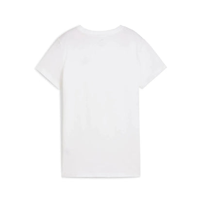 PUMA ESS SMALL NO. 1 LOGO TEE WHITE 682372-02