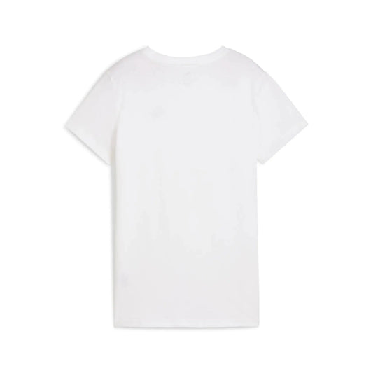 PUMA ESS SMALL NO. 1 LOGO TEE WHITE 682372-02