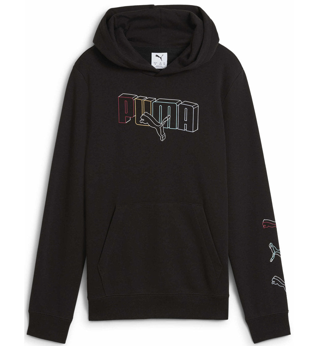 PUMA ESS LOGO LAB EXECUTION HOODIE TR B BLACK 685789-01