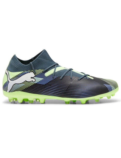 PUMA FUTURE 7 MATCH MG GRAY SKIES-PUMA WHITE-FIZZY APPLE 107934-03