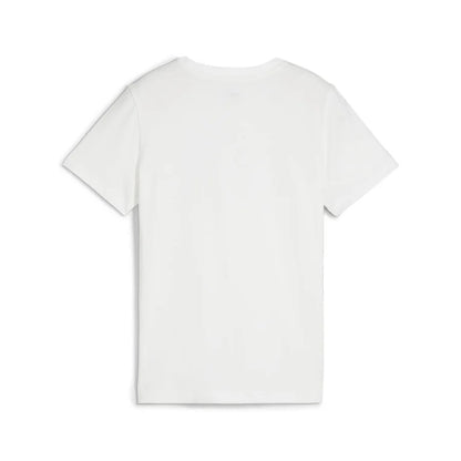 PUMA ESS+ LOGO LAB SUMMER TEE B WHITE 679231-02