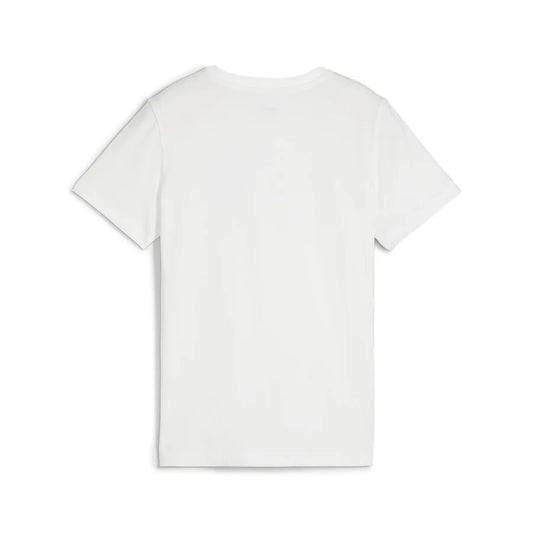 PUMA ESS+ LOGO LAB SUMMER TEE B WHITE 679231-02
