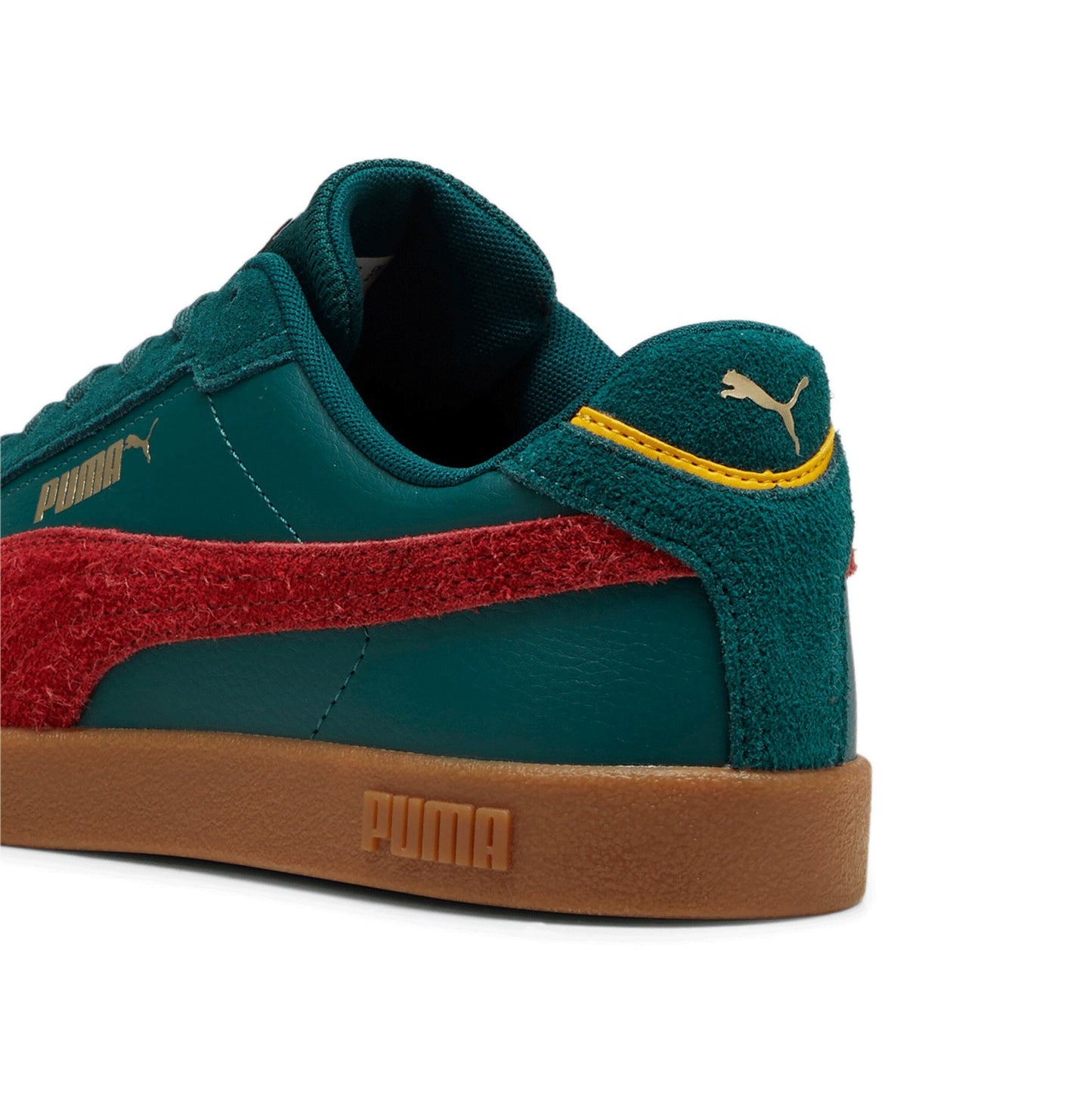 PUMA CLUB II ERA YEAR OF SPORTS DARK MYRTLE-INTENSE RED-GUM 399613-01