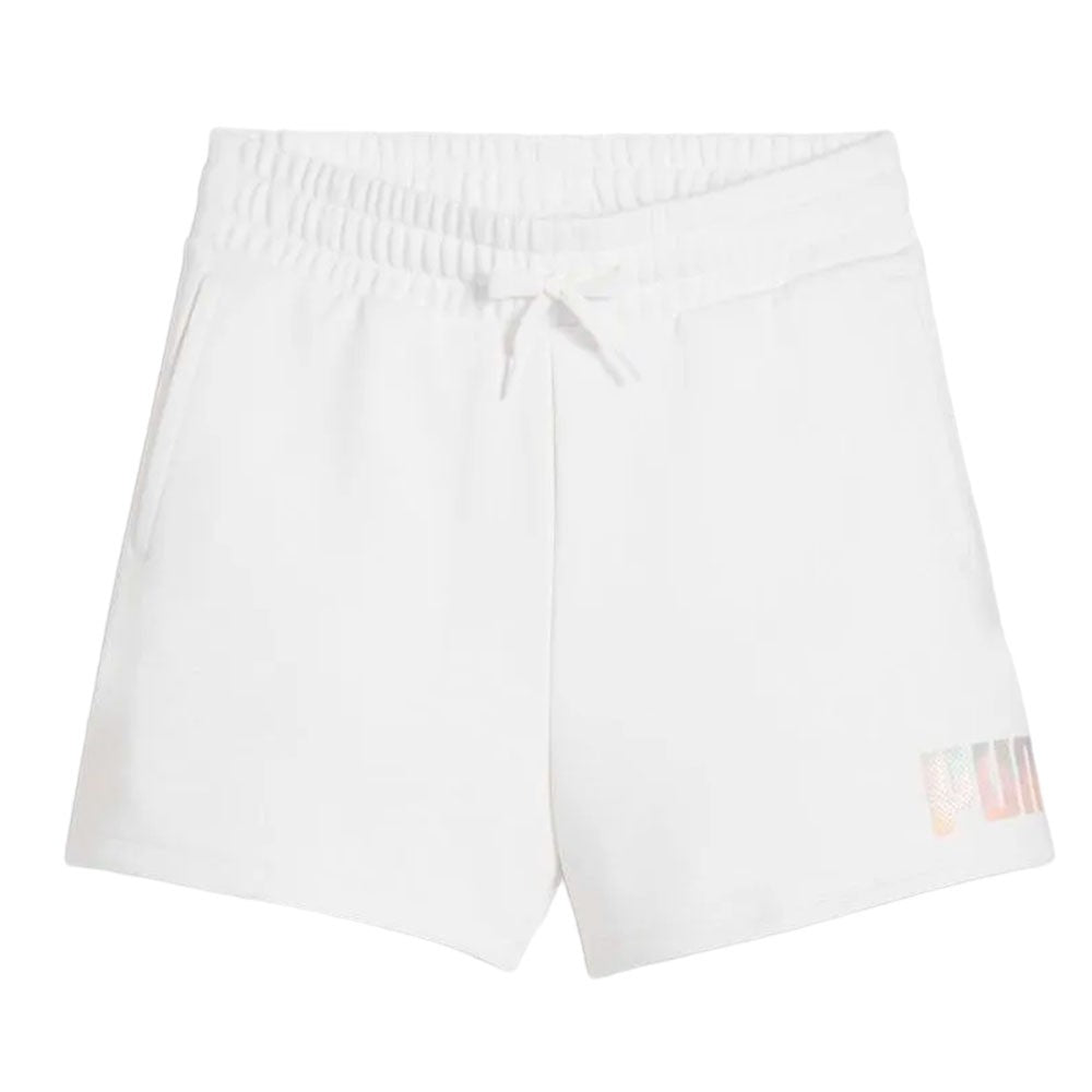 PUMA ESS+ SUMMER DAZE SHORTS G WHITE 680253-02