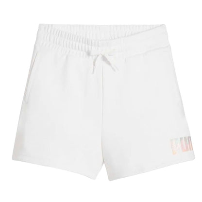 PUMA ESS+ SUMMER DAZE SHORTS G WHITE 680253-02