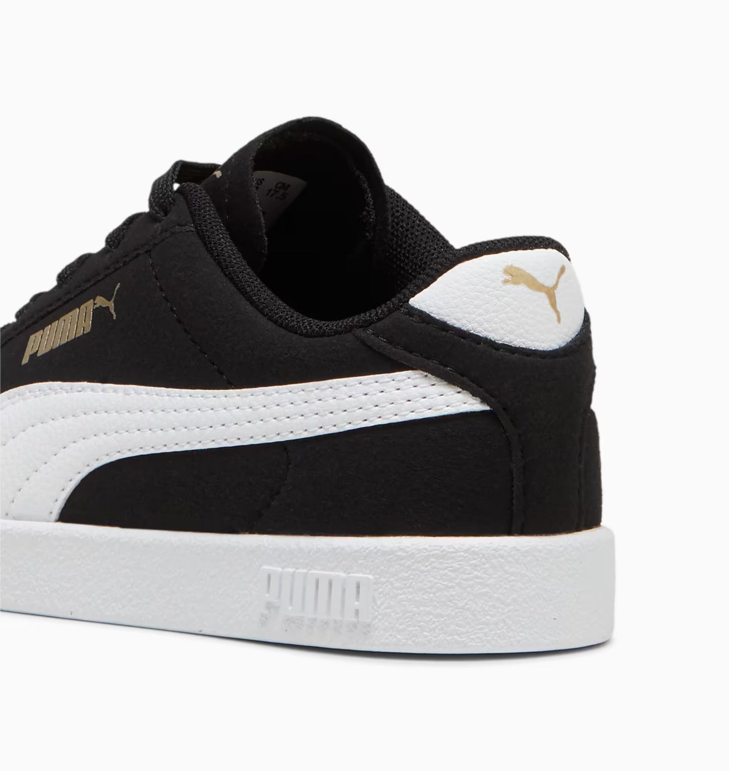 PUMA CLUB II PS PUMA BLACK-PUMA WHITE-PUMA GOLD 398887-01