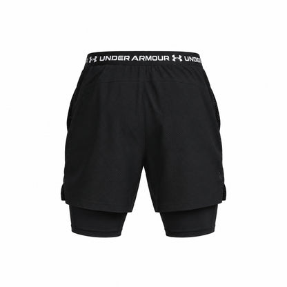 Under Armour UA Vanish Woven Short 2.0 2N1 6013950-001 – Pantaloncini uomo neri 2 in 1, shorts sportivi per allenamento, palestra e tempo libero sport