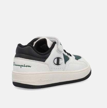 CHAMPION RD25 LOW B PS LOW CUT SHOE WHT/HGL/NBK S33250-WW006