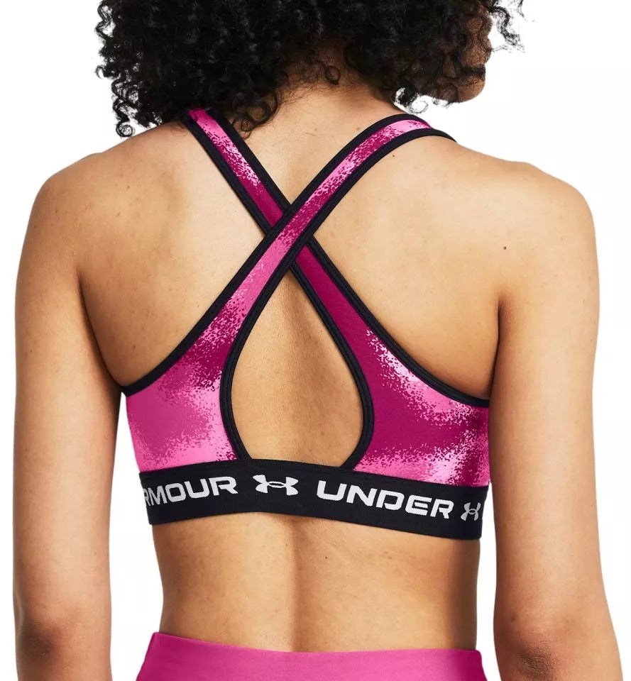UNDER ARMOUR CROSSBACK MID PRINT 1361042-686