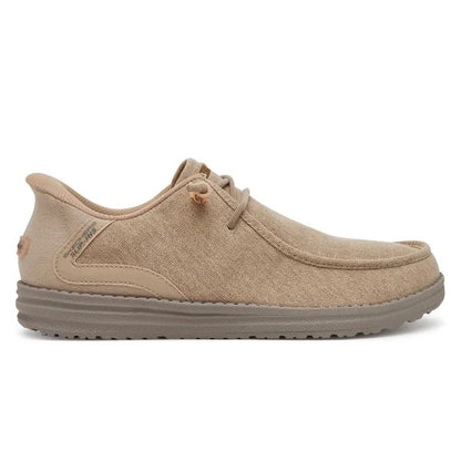 Skechers Melson Coronado TPE 210959 | Mocassino Uomo in Canvas | Beige