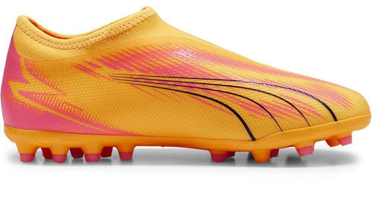 PUMA ULTRA MATCH LL MG JR SUN STREAM-BLACK-SUNSET GLOW 107771-03