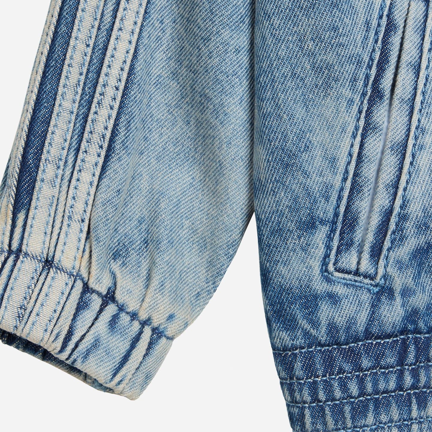 Adidas Firebird Denim Track Top Neonato Jeans