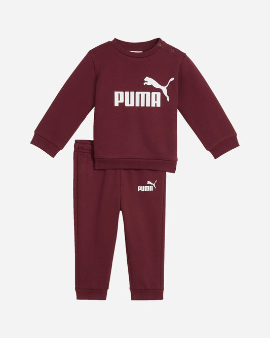 PUMA MINICATS ESS CREW SET FL INF RED 686280-96