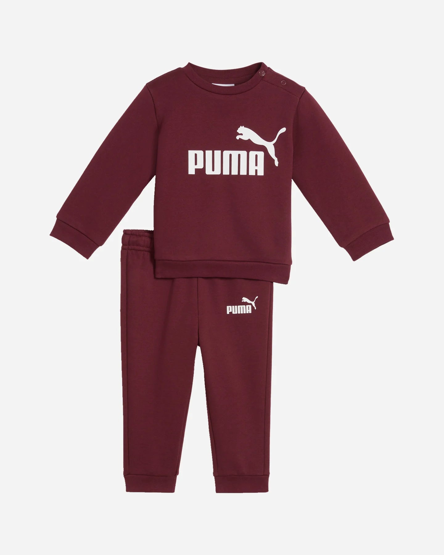 PUMA MINICATS ESS CREW SET FL INF RED 686280-96