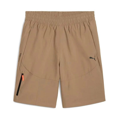 PUMA PUMATECH CARGO WOVEN SHORTS 9" BROWN 684610-83
