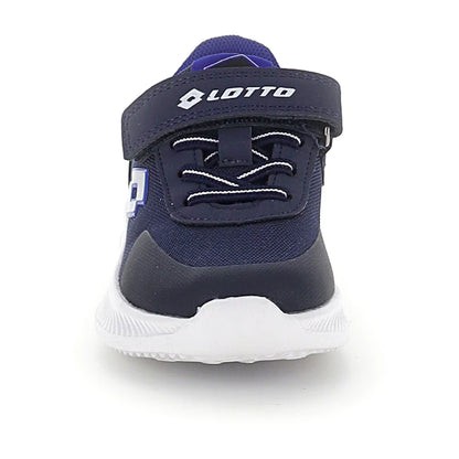 Lotto Run 95 AMF INF S Scarpe Running Bambino Primi Passi in Mesh Blu Dress Blue Silver Pacific Blue Taglie 24-26 224617-1IH