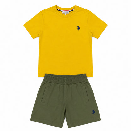 U.S. POLO SET 5 - TSHIRT + SHORT US43532005-514