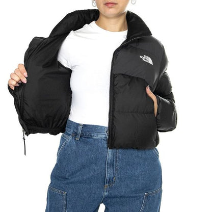 THE NORTH FACE W CROPPED SAIKURU TNF BLACK/ASPHALT GREY NF0A89JCKT01