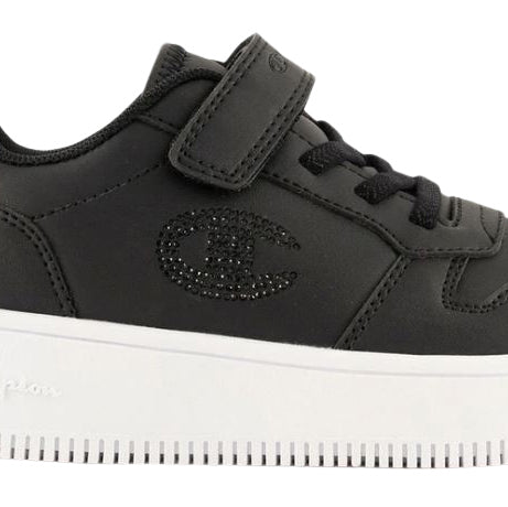 CHAMPION RD18 PLATFORM GLITTER G PS LOW CUT SHOE NBK/ANTH S32830-KK010