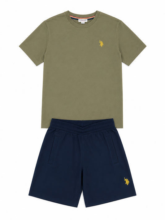 U.S. POLO SET 5 - TSHIRT + SHORT US43532005-547