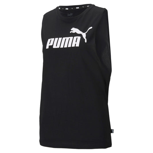 PUMA ESS CUT OFF LOGO TANK BLACK 586864-01