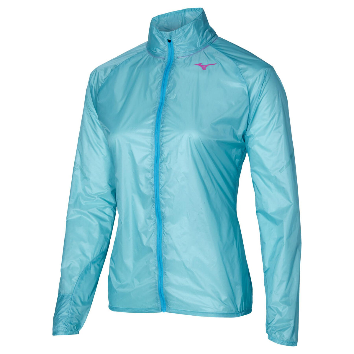 Mizuno Premium Aero Jacket W – Antipioggia Turchese