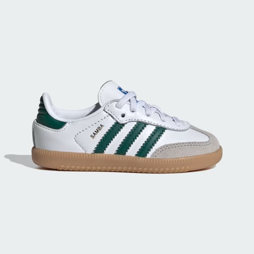 ADIDAS SAMBA OG EL I FTWWHT/CGREEN/GUM3 IE1337