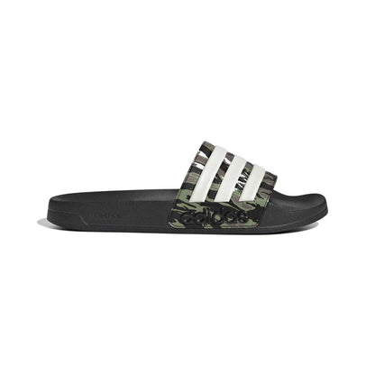 ADIDAS ADILETTE SHOWER_CORE BLACK/ALUMINA/TENT GREEN KJ8581