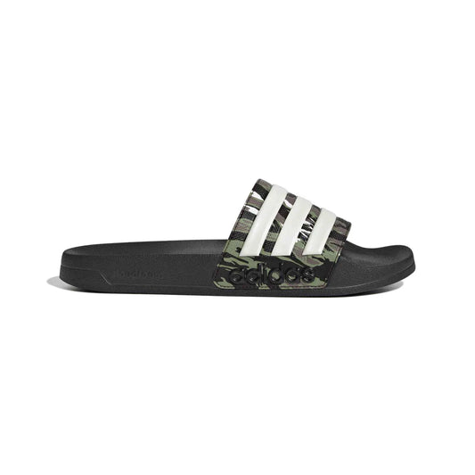 ADIDAS ADILETTE SHOWER_CORE BLACK/ALUMINA/TENT GREEN KJ8581