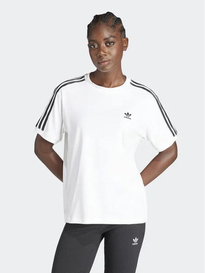 ADIDAS AOR 3 STRIPE TEE WHITE IR8051