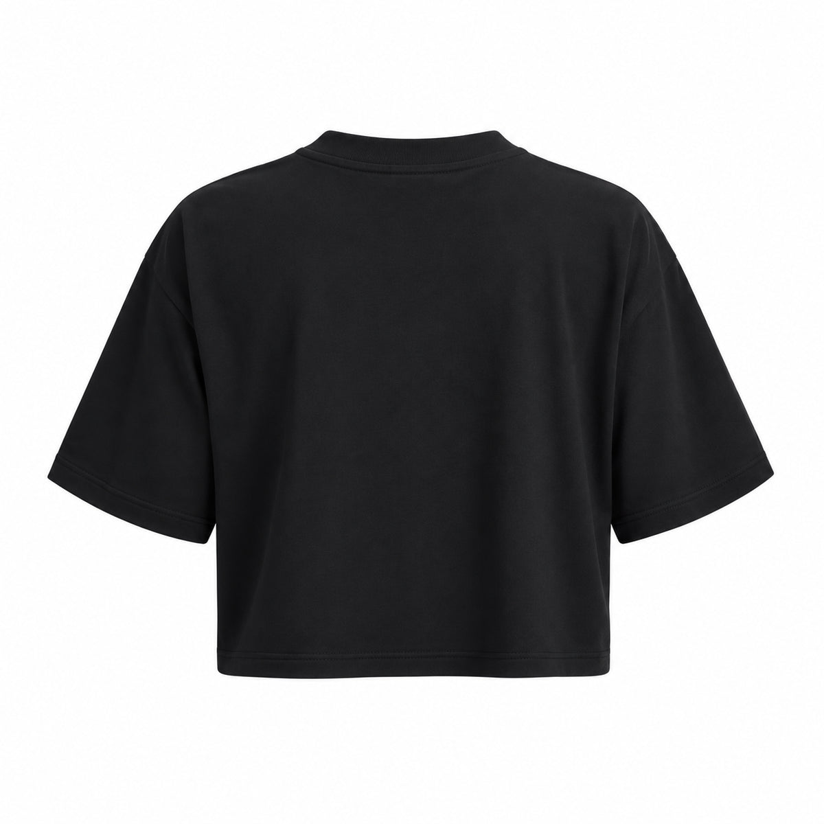 Under Armour T-Shirt Crop W Center 6015217-001 – Nero