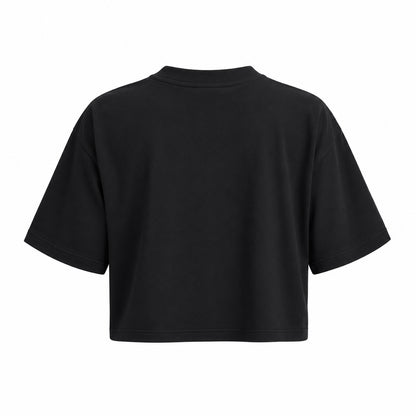 Under Armour T-Shirt Crop W Center 6015217-001 – Nero
