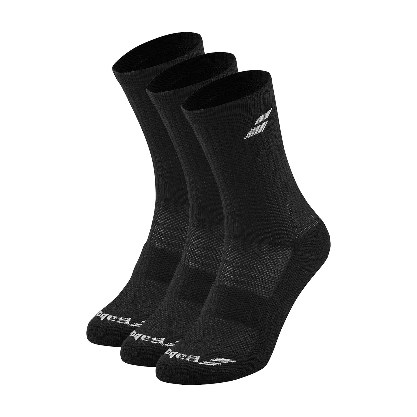 Babolat 3 Pairs Pack Calze Tennis Nere