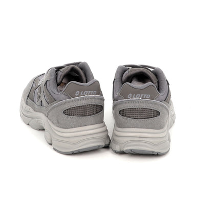 Lotto Boston AMF SUE JR – Scarpe sportive ragazzo unisex grigio in nabuk e mesh – 223819-AZW