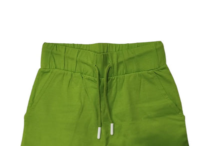 LOTTO COMPLETO 2 PEZZI BIANCO/VERDE LIME LT0139-010