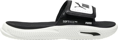 PUMA SOFTRIDEPRO SLIDE 24 V BLACK-BLACK-WHITE 395431-01