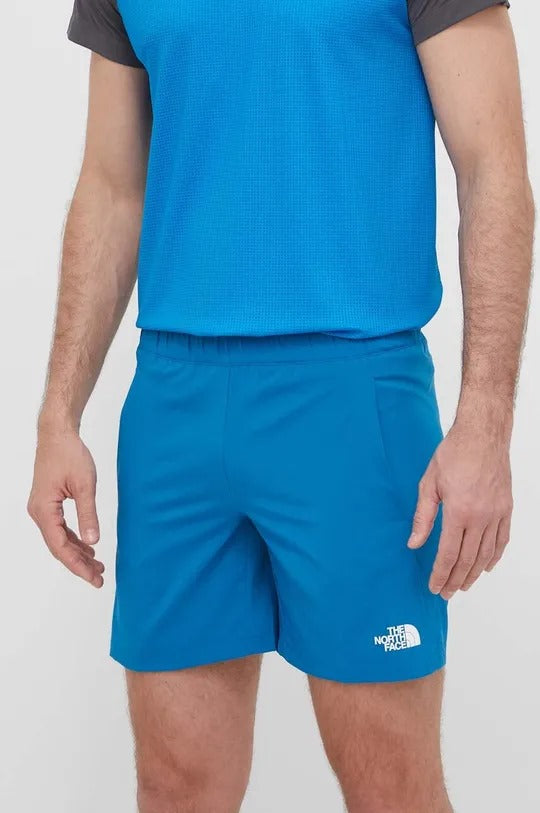 THE NORTH FACE M MA WOVEN SHORT GRAPHIC ADRIATIC BLUE/TNF WHITE NF0A87JNXIT1