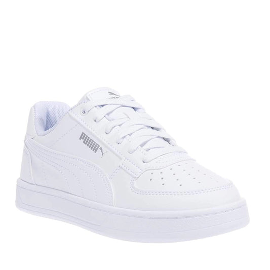 PUMA CAVEN 2.0 JR WHITE-SILVER-BLACK 393837-02