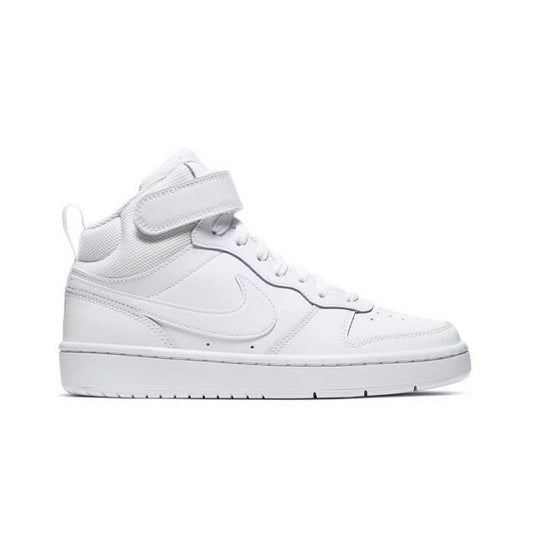 NIKE COURT BOROUGH MID 2 WHITE/WHITE-WHITE CD7782-100