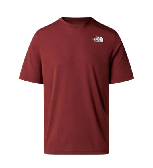 THE NORTH FACE M FOUNDATION MOUNTAINS FACES TEE SUMAC NF0A8BQW0VO1