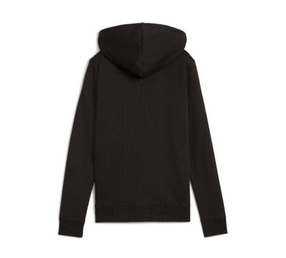 PUMA ESS NO. 1 LOGO FULL-ZIP HOODIE FL BLACK 682400-01