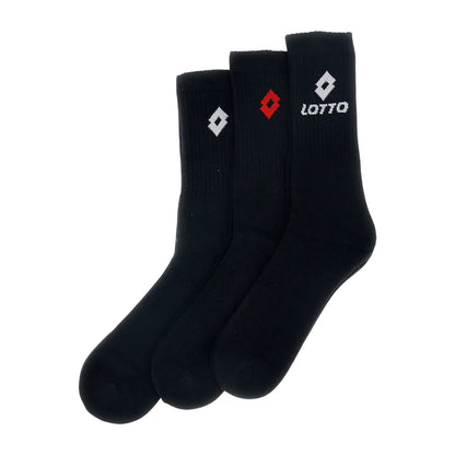 Lotto Sock Quarter Tripack Nero 222670-1CL