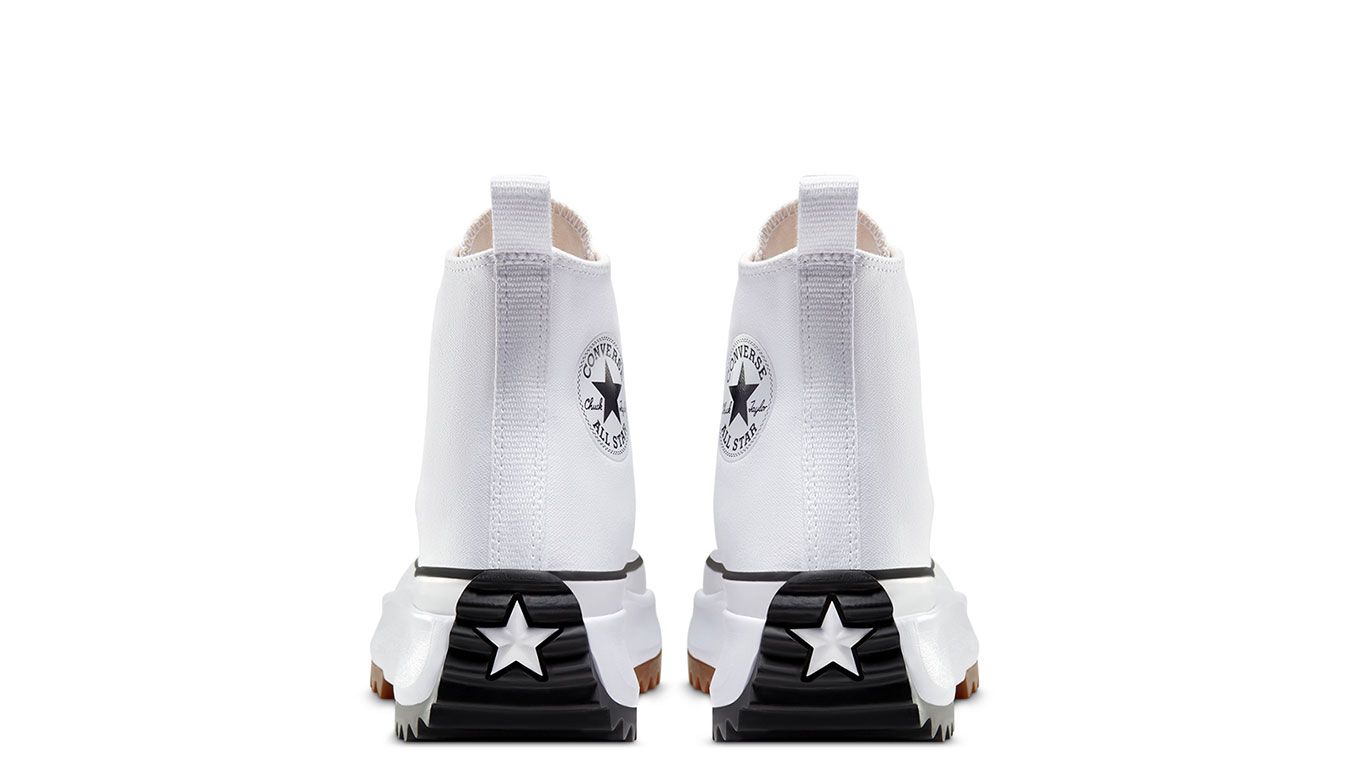 CONVERSE RUN STAR HIKE PLATFORM BIANCO/NERO/GOMMA 166799C